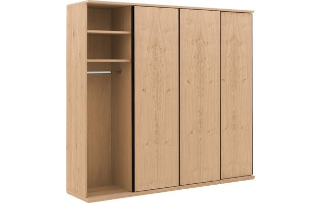 Goossens excellent kledingkast wood onbewerkt eiken - 8223623-04