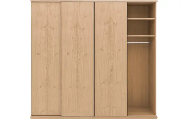 Goossens excellent kledingkast wood wit eiken - 8223625-10