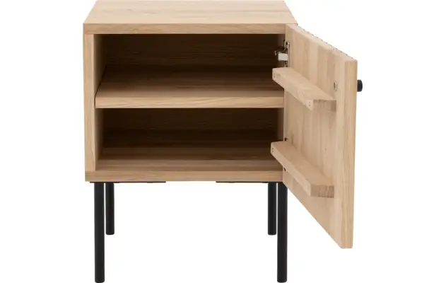 Goossens nachtkastje capelli onbewerkt eiken - 8223665-03