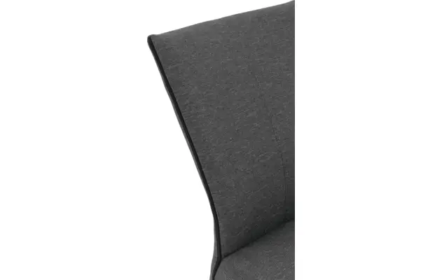 Goossens eetkamerstoel funk grijs stof - 8224108-05