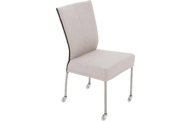 Goossens eetkamerstoel funk grijs stof - 8224115-04