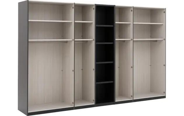 Goossens excellent kast systeem statement compleet wit hoogwaardig meubelplaat - 8224569-05