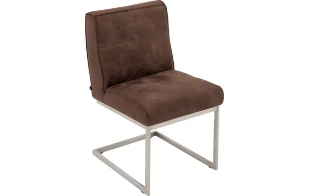 Goossens excellent eetkamerstoel tom bruin leer - 8227607-04
