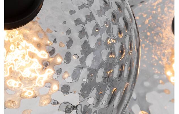 Goossens hanglamp dijon zwart metaal - 8228441-10
