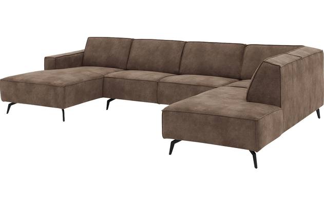 Goossens u bank hercules bruin microvezel - 8229329-03
