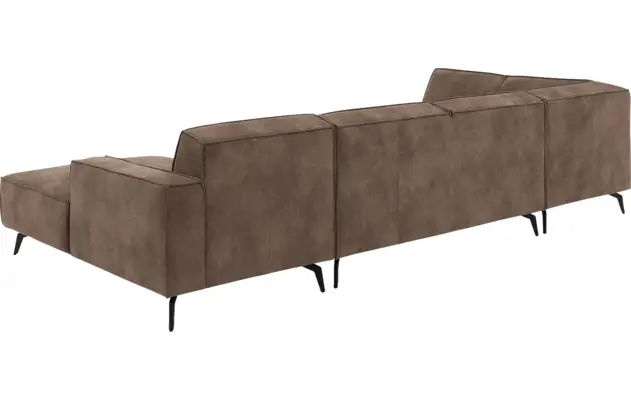 Goossens u bank hercules bruin microvezel - 8229329-04-gespiegeld