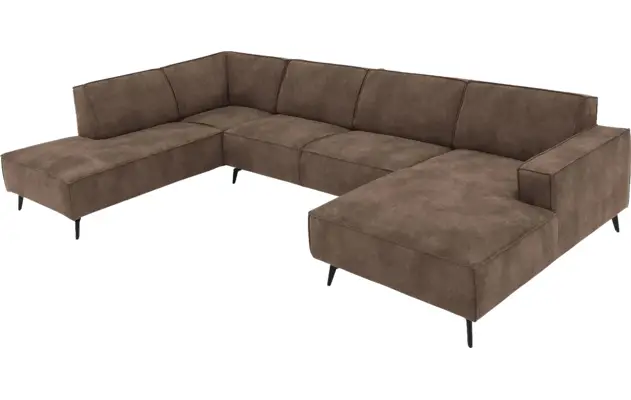 Goossens u bank hercules bruin microvezel - 8229329-06-gespiegeld