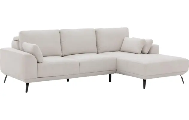 Goossens excellent loungebank princess wit stof - 8229345-gespiegeld-04