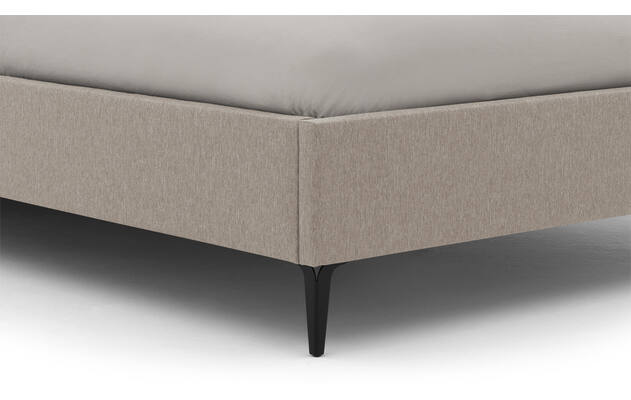 Goossens bedframe elite bruin stof - 8229401-15