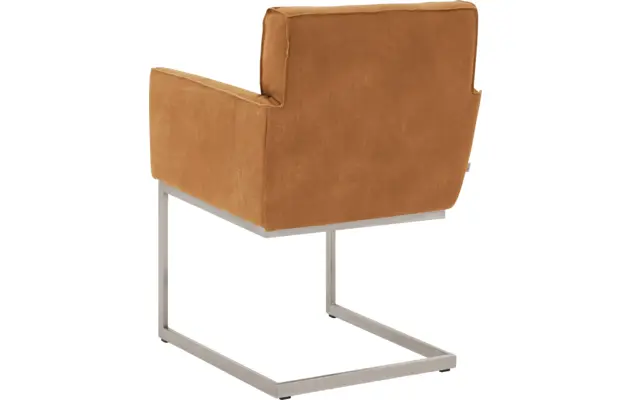 Goossens excellent eetkamerstoel tom bruin leer - 8229422-02