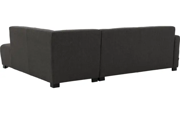 Goossens hoekbank my style grijs stof - 8229466-03