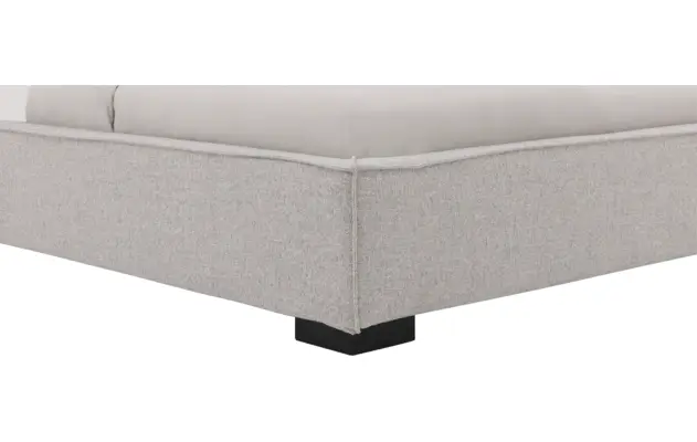 Goossens gestoffeerd bedframe bolzano grijs stof - 8229491-05