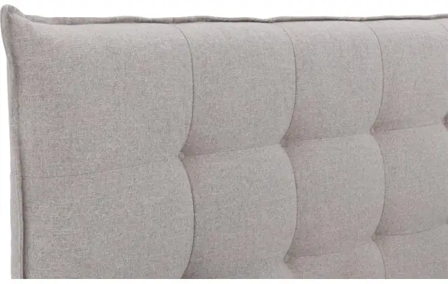 Goossens gestoffeerd bedframe bolzano grijs stof - 8229491-07
