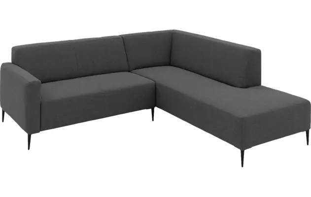 Goossens hoekbank key west grijs stof - 8229528-03-gespiegeld
