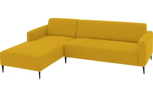 Goossens loungebank key west geel stof - 8229536-04