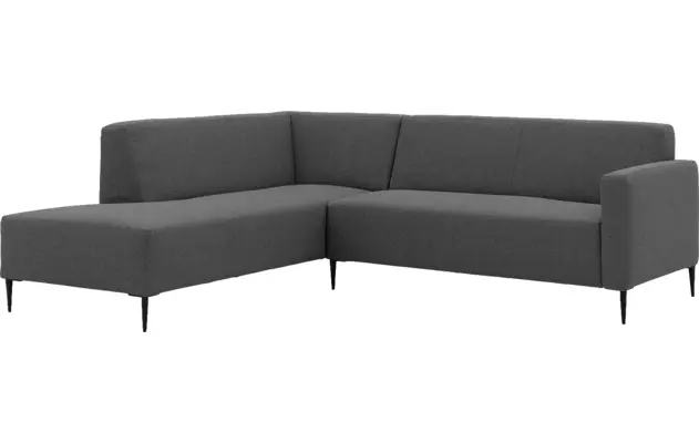 Goossens hoekbank key west grijs stof - 8229539-02-gespiegeld