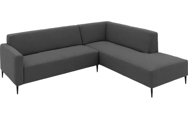 Goossens hoekbank key west grijs stof - 8229539-03