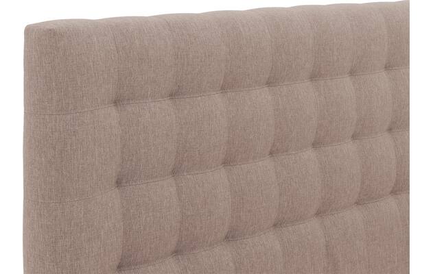 Goossens bedframe royal bruin stof - 8229610-07