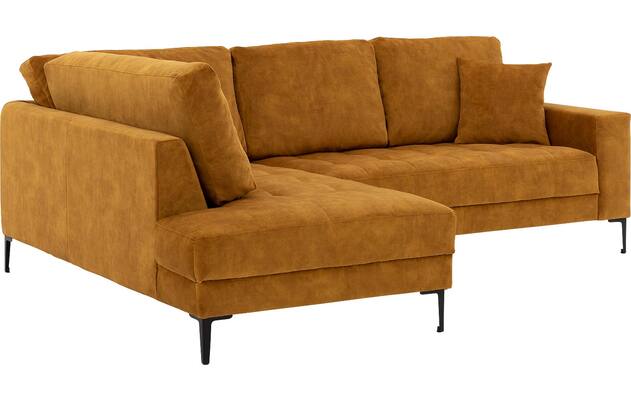 Goossens hoekbank coco grijs stof - 8230176-03