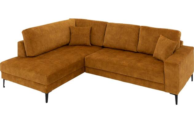 Goossens hoekbank coco grijs stof - 8230176-04