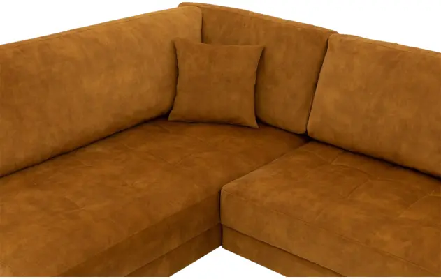 Goossens hoekbank coco grijs stof - 8230176-06