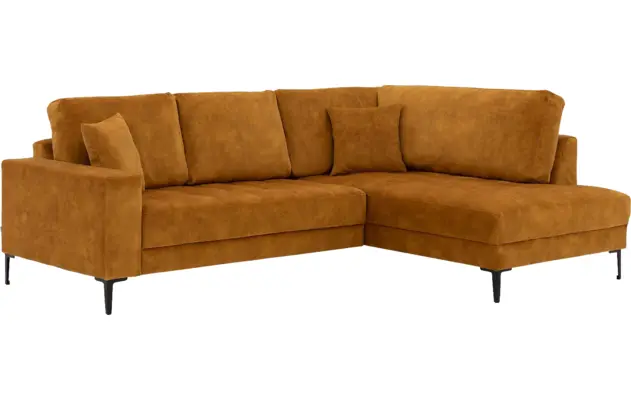 Goossens hoekbank coco geel stof - 8230176-gespiegeld-02