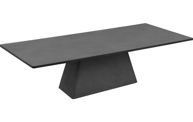 Goossens eettafel stone grijs beton - 8230229-04