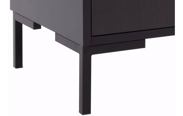 Goossens basic tv meubel madrid zwart melamine - 8230285-05