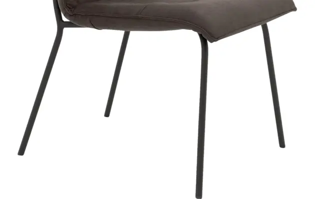 Goossens eetkamerstoel milan bruin micro leer - 8231021-05