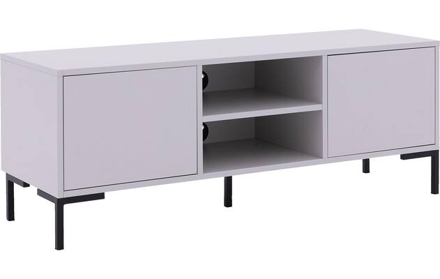 Goossens basic tv meubel madrid grijs melamine - 8231295-goossens-basic-madrid-tv-meubel-melamine-bruin-03