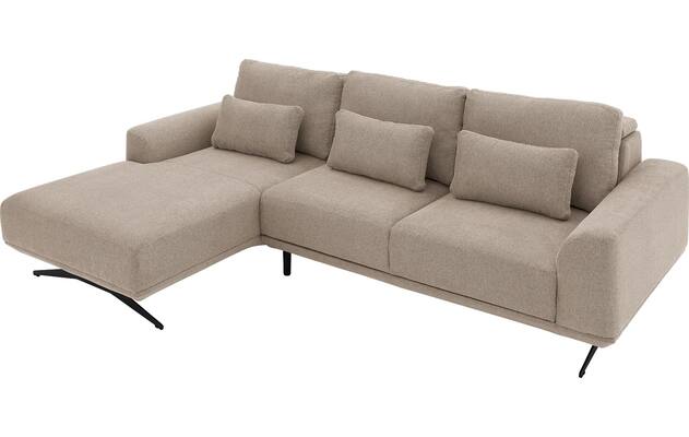 Goossens excellent loungebank princess beige stof - 8231518-13