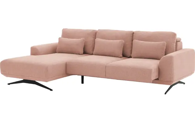 Goossens excellent loungebank princess roze stof - 8231521-04