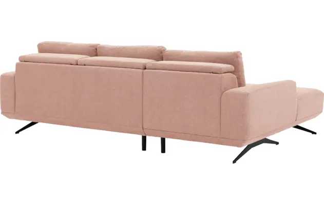Goossens excellent loungebank princess roze stof - 8231521-10