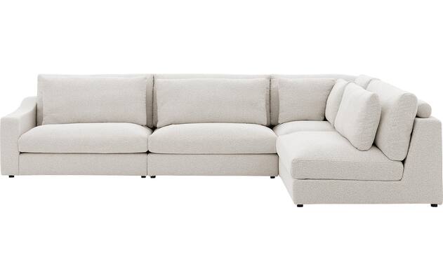 Goossens hoekbank odette beige stof - 8231529-goossens-odette-bank-stof-wit-02