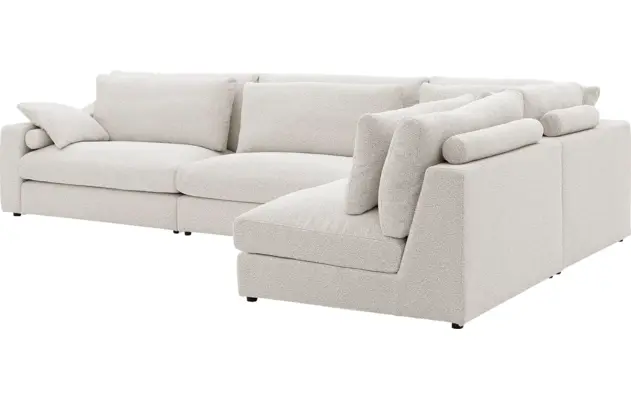 Goossens hoekbank odette beige stof - 8231529-goossens-odette-bank-stof-wit-05