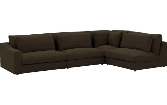 Goossens hoekbank odette groen stof - 8231536-goossens-odette-bank-stof-groen-04