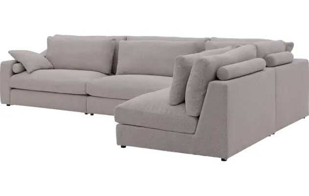 Goossens hoekbank odette grijs stof - 8231537-goossens-odette-bank-stof-grijs-05