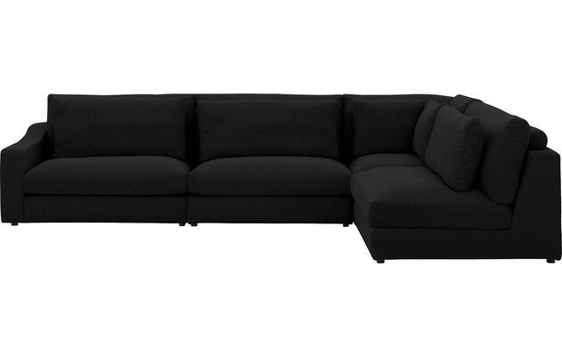 Goossens hoekbank odette zwart stof - 8231539-goossens-odette-bank-stof-zwart-02