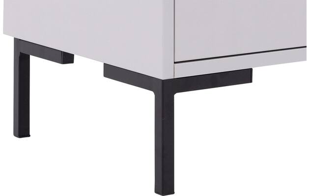 Goossens basic tv meubel madrid grijs melamine - 8231713-08
