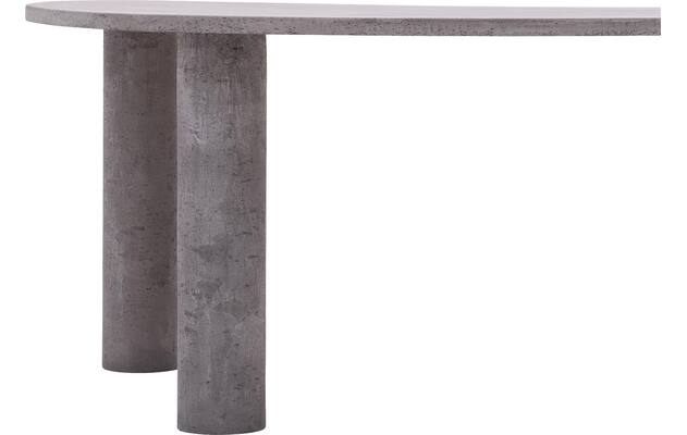Goossens eettafel stone grijs beton - 8231883-goossens-stone-eettafel-beton-grijs-05