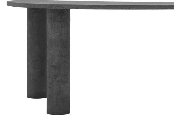 Goossens eettafel stone grijs beton - 8231907-goossens-stone-eettafel-beton-grijs-05