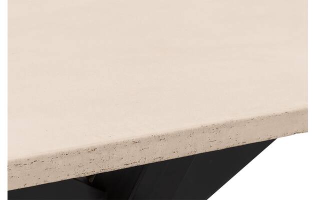 Goossens eettafel stone beige beton - 8233030-goossens-stone-los-blad-beton-06