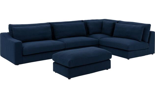 Goossens hoekbank odette blauw stof - 8233306-goossens-odette-bank-stof-blauw-03