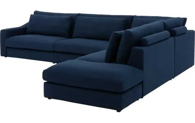 Goossens hoekbank odette blauw stof - 8233306-goossens-odette-bank-stof-blauw-05