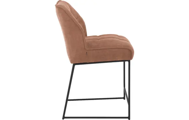 Goossens counterstoel ronnie roze stof - 8233523-goossens-ronnie-barstoel-stof-03