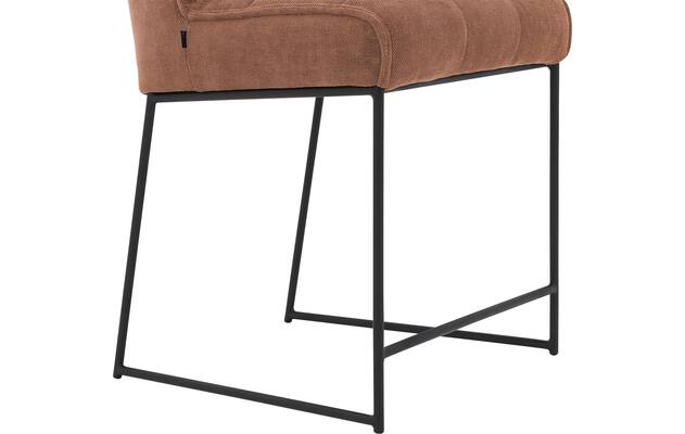 Goossens counterstoel ronnie roze stof - 8233523-goossens-ronnie-barstoel-stof-06
