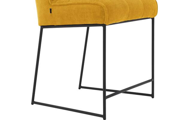 Goossens counterstoel ronnie geel stof - 8233525-goossens-ronnie-barstoel-stof-06