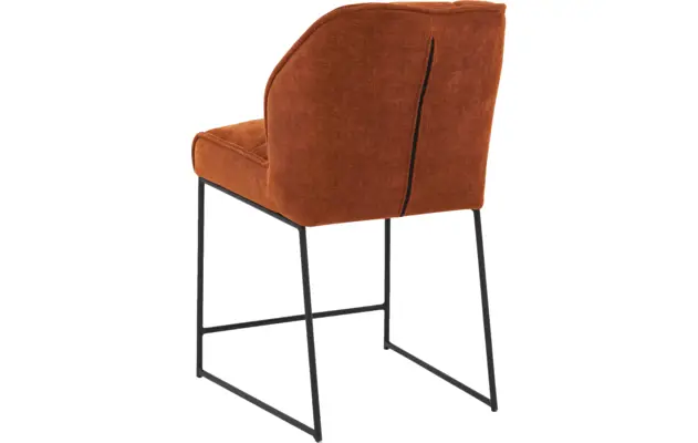 Goossens counterstoel ronnie rood stof - 8233526-goossens-ronnie-barstoel-stof-04