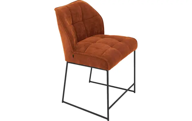 Goossens counterstoel ronnie rood stof - 8233526-goossens-ronnie-barstoel-stof-05
