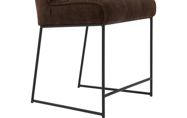 Goossens counterstoel ronnie bruin stof - 8233527-goossens-ronnie-barstoel-stof-06